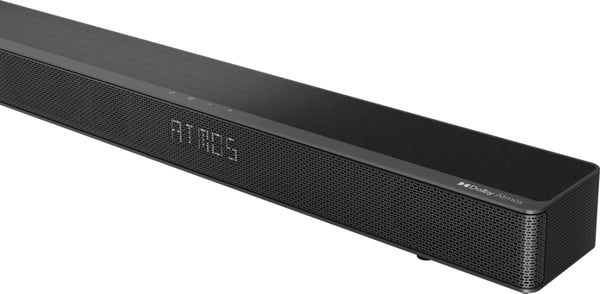 Hisense AX3120G - Lydplankesystem - 3.1.2-kanal - trådløs - Bluetooth - svart