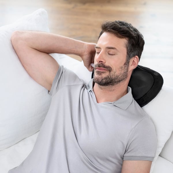 Medisana MC 200, Shiatsu-massasje, Tilbake, Ben, Hals, Skuldre, Svart, Stoff, Knapper, 4 hoder