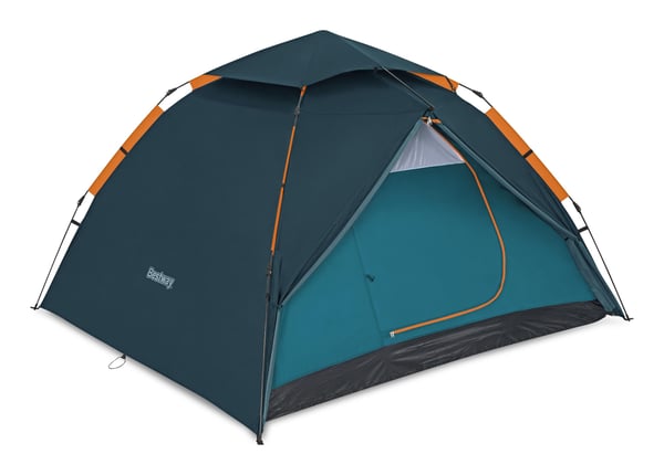 Bestway 68142, Camping, Hård ramme, Kupel/Igloo telt, 4 person(er), 4,81 kg, Grøn, Orange