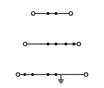 Wago skinneklemme 3-nivå 2,5mm2 grå PE/L/L (2002-3227)