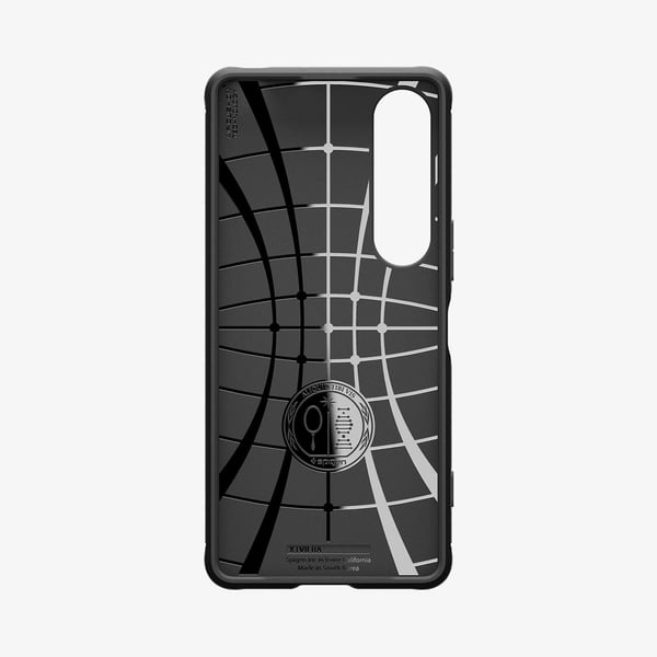 Spigen Rugged Armor - Bakdeksel for mobiltelefon - termoplastisk polyuretan (TPU) - matt svart