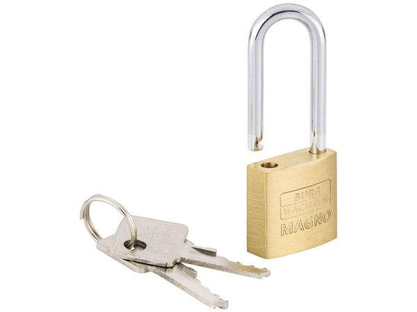 Burg Wächter 29961 riippulukko 20.00 mm identtinen messinkinen avainlukko