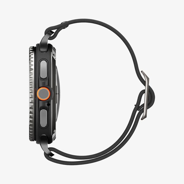 Spigen Lite Fit Band, Band, Smartwatch, Svart, Samsung, Galaxy Watch 8 (40/44/46 mm), Nylon