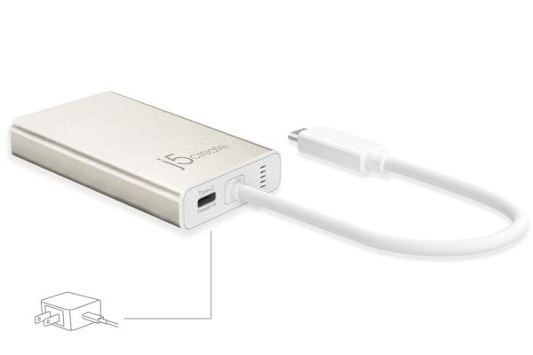 j5create JCA374 - Dokkingstasjon - USB-C 3.1 - HDMI - 1GbE j5create JCA374 - Dokkingstasjon - USB-C 3.1 - HDMI - 1GbE