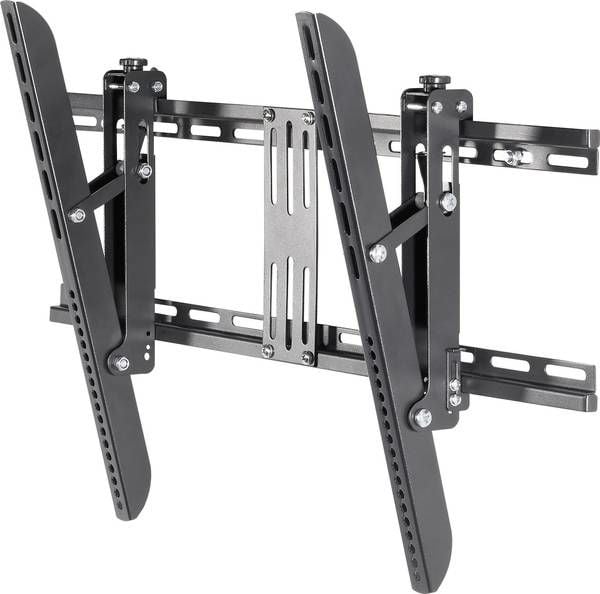 SpeaKa Professional SP-3957092, 160 cm (63"), 200 x 200 mm, 600 x 400 mm, -15 - 0°, Terästä, Musta