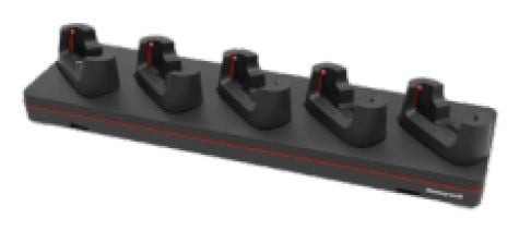 Honeywell - Håndholdt ladestativ + strømadapter - oppstartet - utgangskontakter: 5 - Europa - for Honeywell CT30 XP