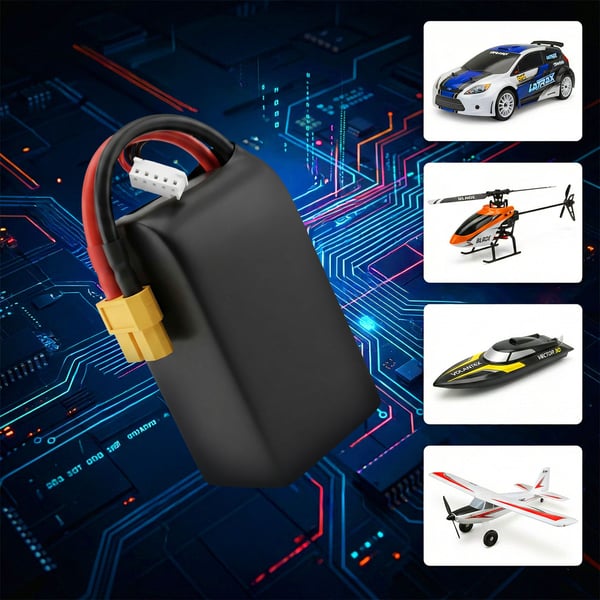 Extralink LiPo 4S 1800mAh XT60 130C | Akku FPV RC drones | RC autot, RC lentokoneet, kauko-ohjatut RC ajoneuvot