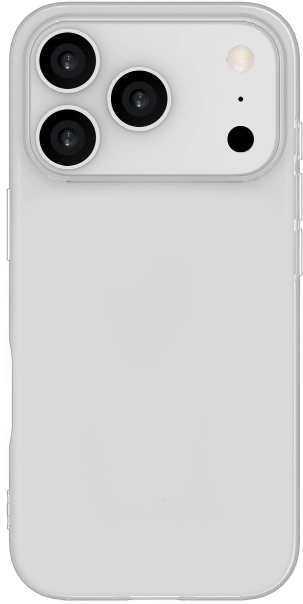 eSTUFF Infinite Vienna - Beskyttende deksel for mobiltelefon - 100% recycled plastic - termoplast-polyuretan (TPU) - gjennomsiktig - for Apple iPho...
