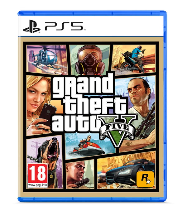 Take-Two Interactive Grand Theft Auto V, PlayStation 5, Moninpelitila, M (Mature), Fyysinen media