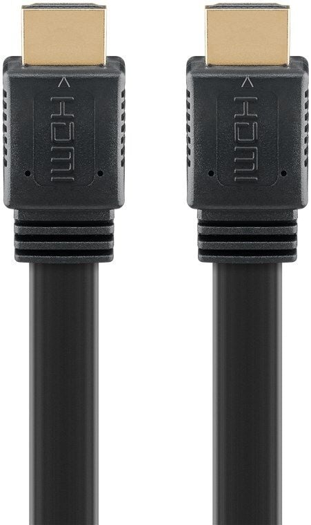 Goobay 61281, 5 m, HDMI Typ A (standard), HDMI Typ A (standard), 3D kompatibilitet, 18 Gbit/s, Svart