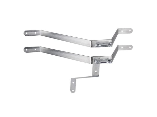 Extralink K500 MAST MOUNT WITH U-BOLTS M8, Rustfritt stål, Brakett, 16 kg, Stål, Generelle formål, Sinkbelegg