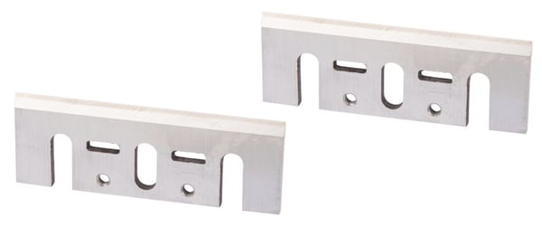 Makita - Planeringsblad - for tre - 2 deler - lengde: 82 mm - bredde: 29 mm - for Makita KP001GM201, KP001GZ