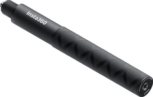 Insta360 Invisible - Selfie Stick - holkilla, kumikahvalla varustettuna