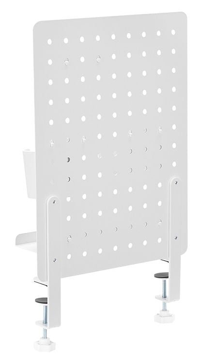 LogiLink PB0104, Terästä, Muovi, Valkoinen, Yksivärinen, Universaali, 5 kg, 1 hyllyä