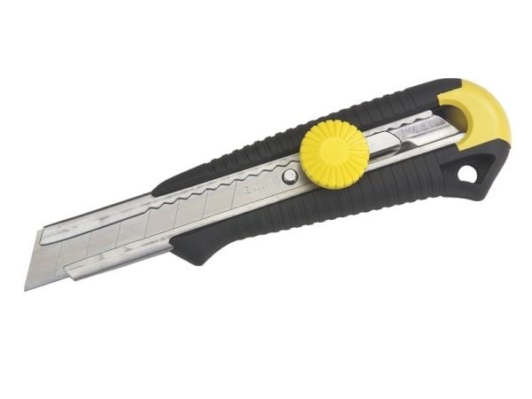 Stanley Cutter MPO (18 mm terän leveys, 165 mm terän pituus, ruostumattomasta teräksestä valmistettu teräohjain, ergonominen kahva) 0-10-418