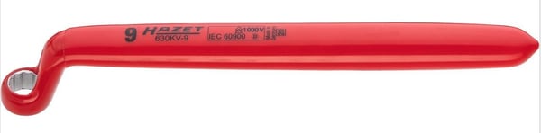 HAZET 630KV-9, Punainen, 9 mm, Punainen, 164 mm, 1 kpl, Saksa