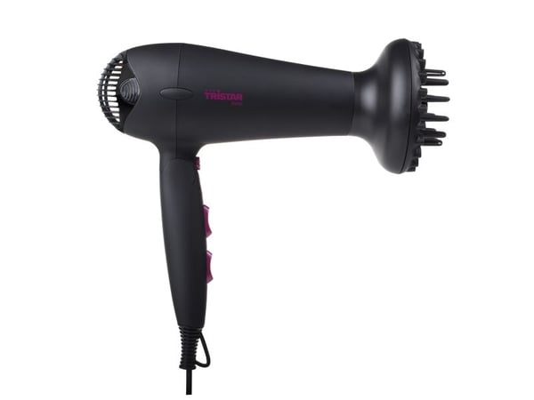 Tristar HD-2358 hårtork 2000 W, svart/violett