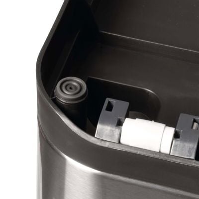 MAUL søppelbøtte MAULcycle 20l + 20l rustfritt stål