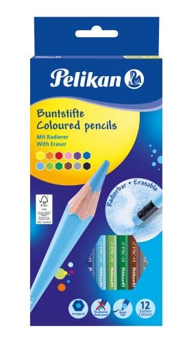 Pelikan 700689, Flerfarget, 12 stykker