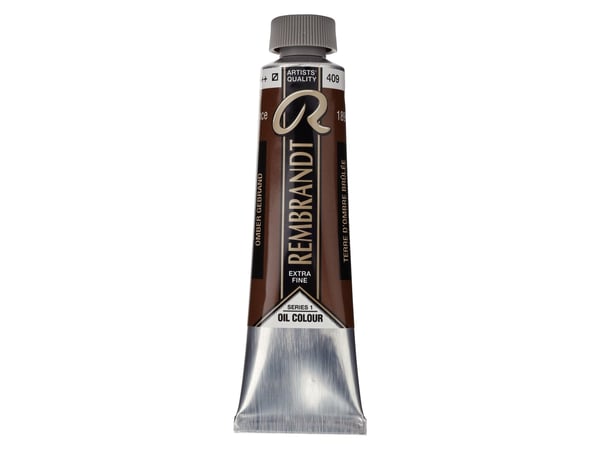 Rembrandt oljemalingsrør Burnt Umber 409