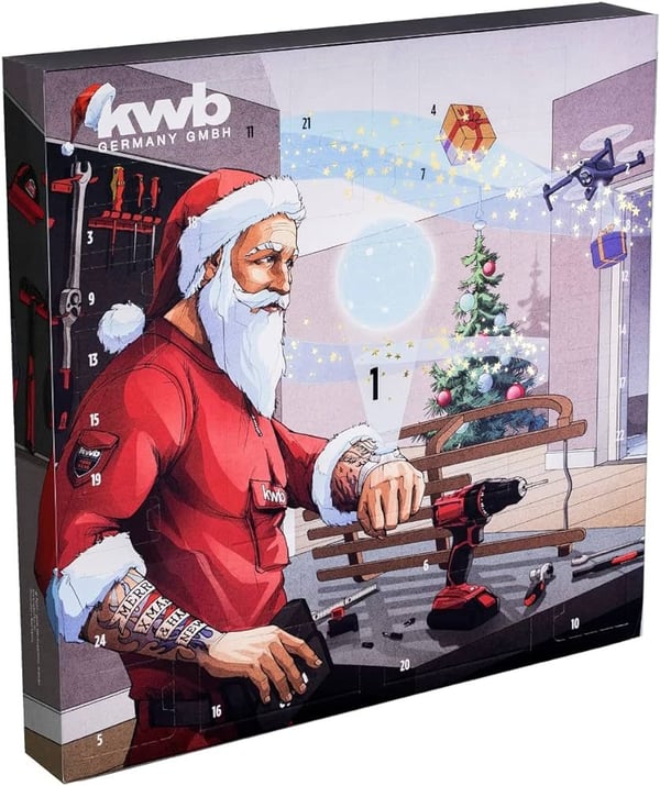 kwb julekalender - 370142 Ekspert - 24 spennende overraskelser.