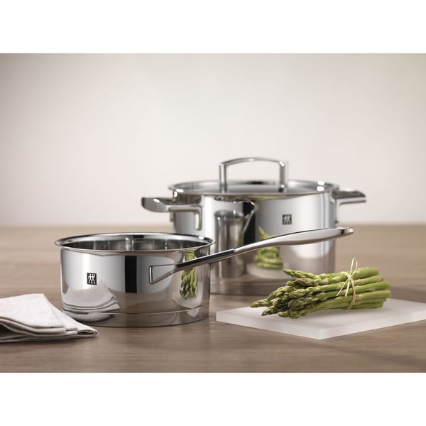 Zwilling Passion - Pot set - 5 artiklar - silver
