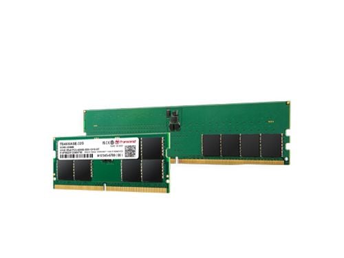 Transcend JetRAM - DDR5 - modul - 16 GB - DIMM 288-pin - 5600 MHz / PC5-44800 - CL46 - 1.1 V - ikke-bufret - on-die ECC