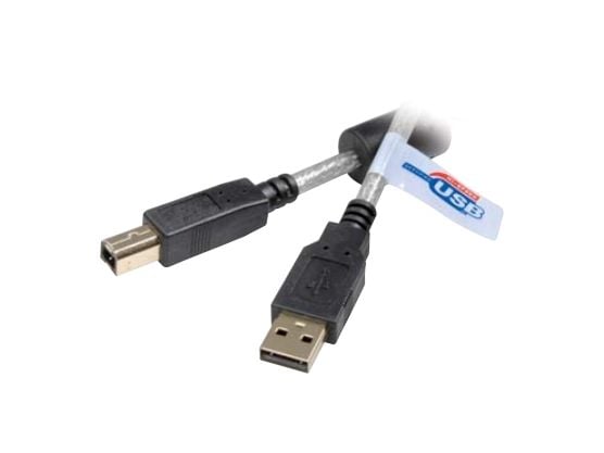 Vivanco High-grade USB 2.0 certified connection cable, USB A, Micro-USB B, Hane/Hane, 0,48 Gbit/s, Svart
