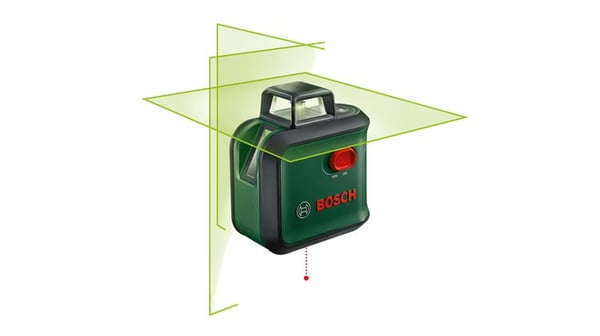 Bosch AdvancedLevel 360 laserpass 24 m, 0,4 mm/m, sats 0603663BZ1