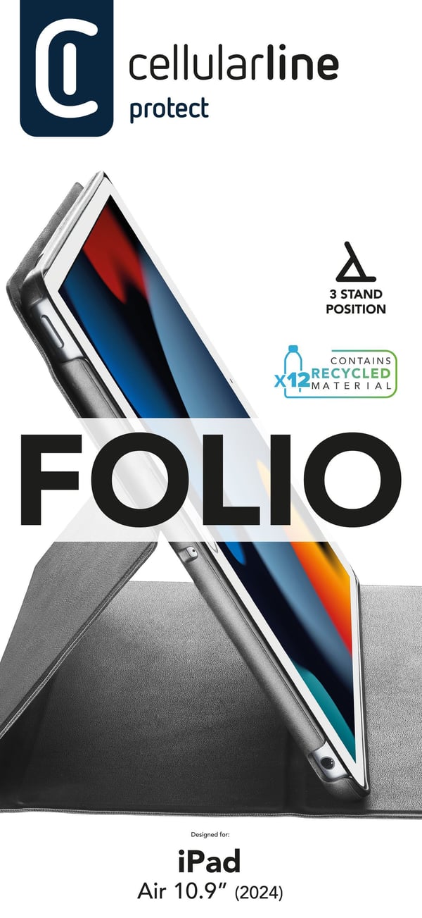 Cellularline 8018080480393, Folio, Apple, 315 g