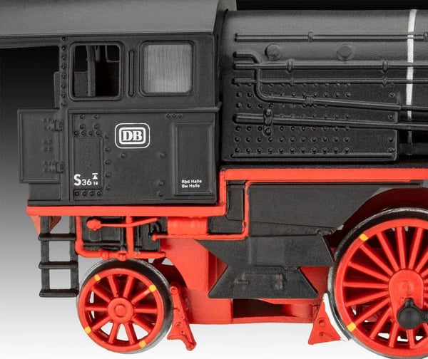 Revell Express locomotive S3/6 BR18(5), Expressloksmodell, Monteringssats, 1:87, Express locomotive S3/6 BR18(5), Alla, 154 styck