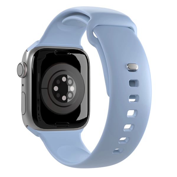 PURO PUICNAW44LBLUE, Yhtye, Älykello, Sininen, Apple, Apple Watch, Silikoni