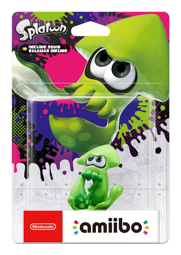 Nintendo amiibo Inkling Squid - Ekstra videospillfigur for spillkonsoll