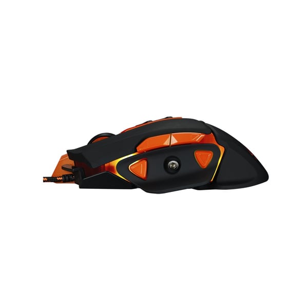 Canyon Hazard CND-SGM6N - Mus - optisk - 9 knapper - kablet - USB - svart - løsvekt
