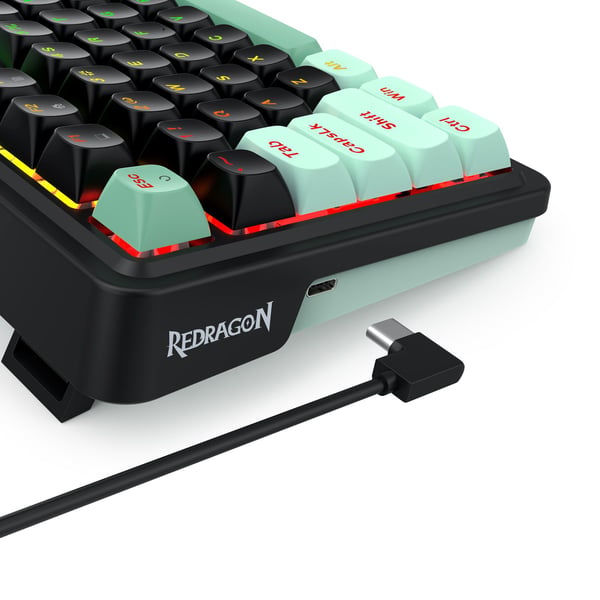 REDRAGON K686BG-RGB-M, Kabel, USB, Magnetic-mechanical key switch, Svart