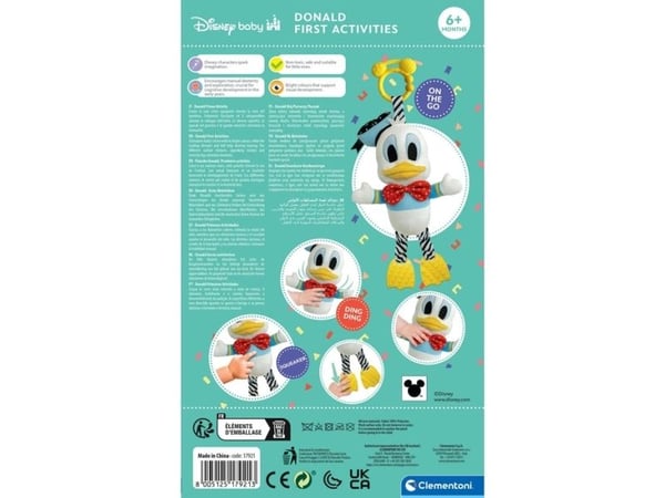 Clementoni Donald Första aktiviteter