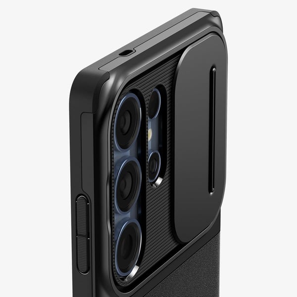 Spigen Optik Armor, Deksel, Samsung, Galaxy S25 Ultra, 17,5 cm (6,9"), Sort