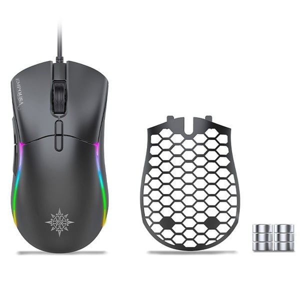 Inca IMG-GT20 kaksikätinen USB Type-A optinen 10000 DPI hiiri