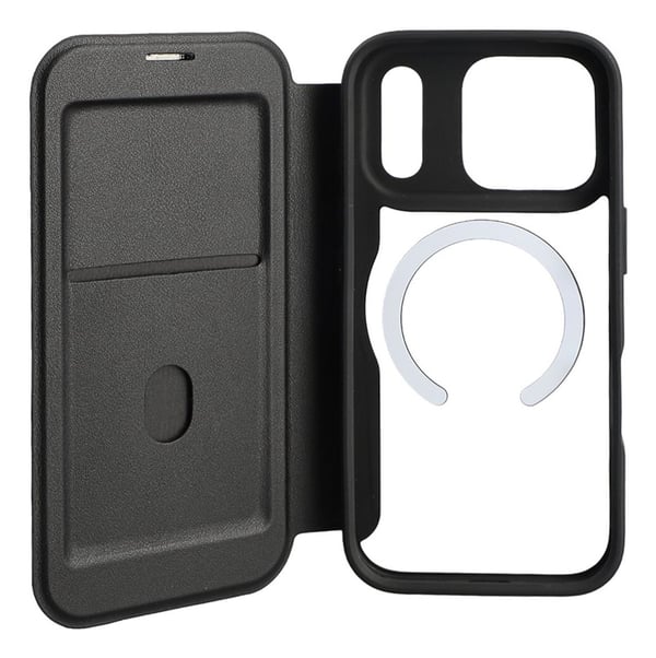 4smarts Urban Pro, Flip case, Apple, iPhone 17 Pro, 16 cm (6.3"), Svart