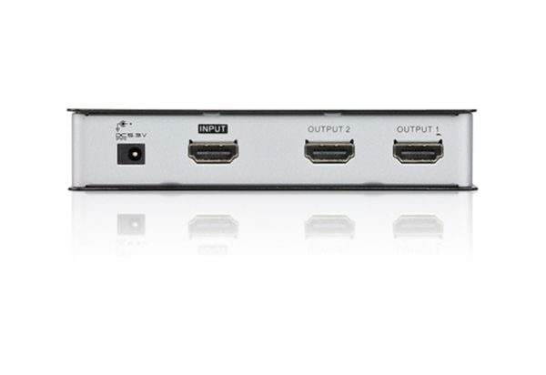 ATEN VS182A-AT-G, HDMI, 2x HDMI, 4096 x 2160 pikseliä, Musta, Metalli, 4K Ultra HD