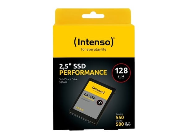 Intenso performance - SSD - 128 GB - inbyggd - 2.5" - SATA 6Gb/s
