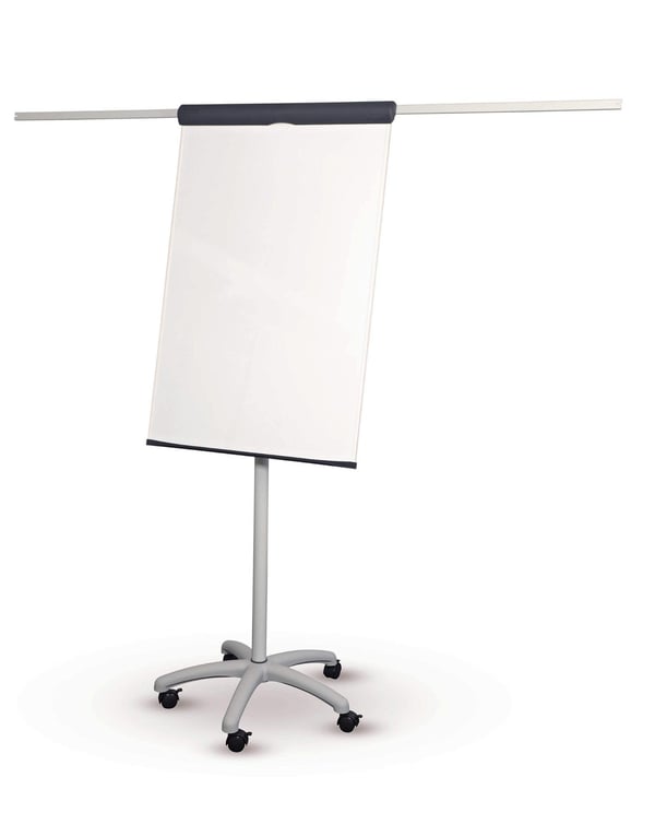 MAUL 6372682, Frittstående, 660 x 970 mm, Portrett, Plast, Stål, Grå, 5 hjul
