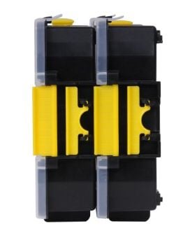 Stanley STST1-71197, Förvaringslåda för smådelar, Plast, Polypropylen, Svart, Vit, Gul, 3 l, 2,5 kg, 293 mm