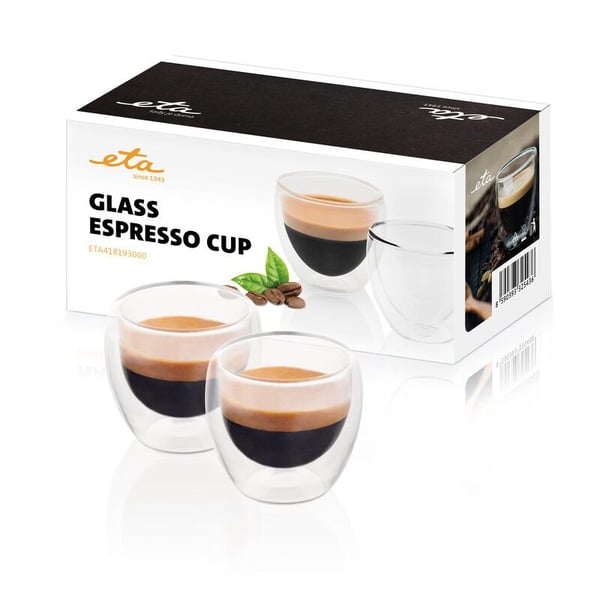 ETA 4181 93000 - Espressoglass - 80 ml (pakke med 2)