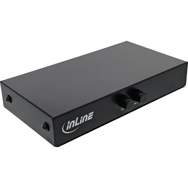 InLine 60608, VGA, Svart, 1920 x 1440 pixlar, 90 mm, 145 mm, 25 mm