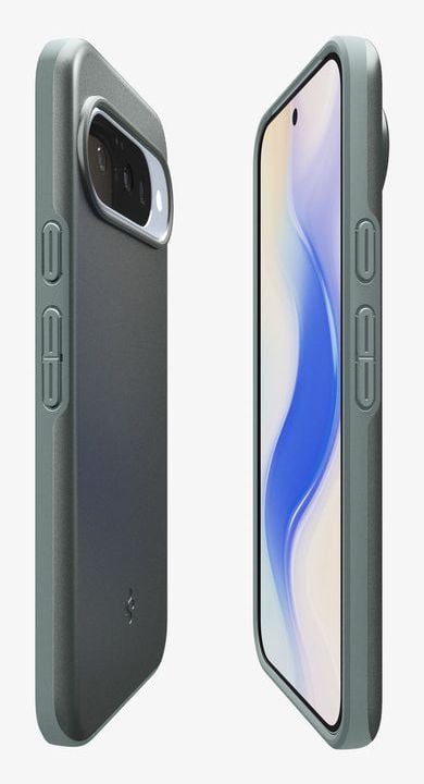Spigen ACS09701, Suojus, Google, Google - Pixel 10 Pro Google - Pixel 10, 16 cm (6.3"), Tummanvihreä