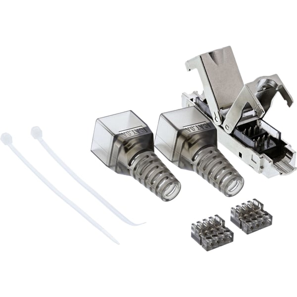 InLine 69992D, Harmaa, Metallinen, Valkoinen, 15 mm, 65 mm, 15 mm, 33 g, 200 cm ³