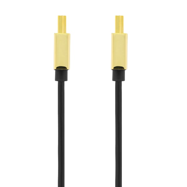 Deltaco Ultratynn høyhastighets HDMI-kabel med Ethernet, 2 m, svart/gull, 2 m, HDMI Type A (Standard), HDMI Type A (Standard), 3840 x 2160 piksler,...