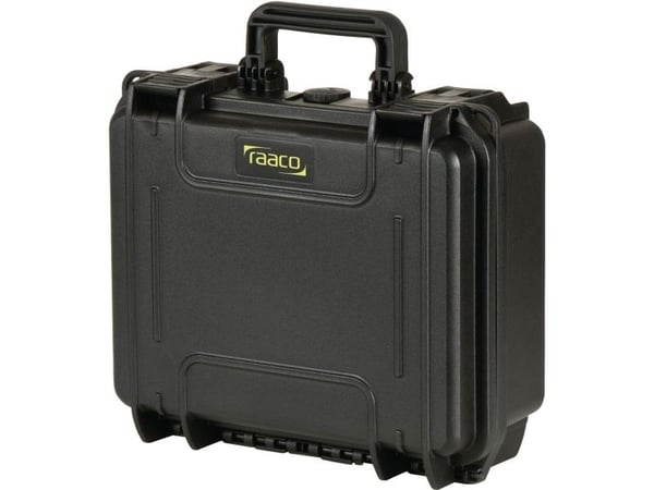 raaco FlightCase 3 kuljetuslaukku, polypropeeni (PP), musta