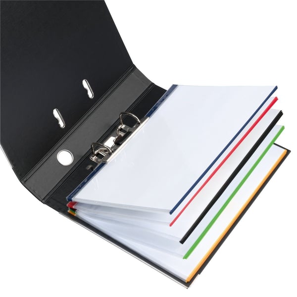 Herlitz 10914414, 210 x 297 mm (A4), Assorterte farger, Polypropylen (PP), Portrett, 50 stykker